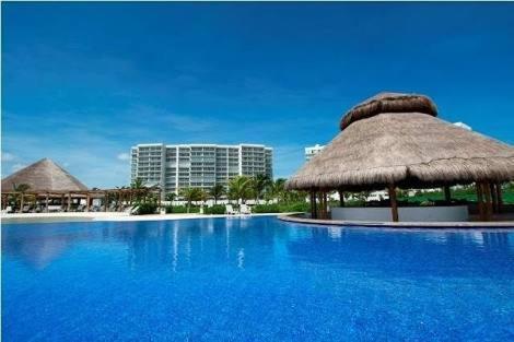 Relaxing Beachfront Loft Leilighet Cancún Eksteriør bilde